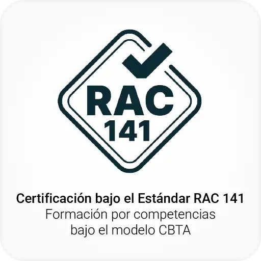 halcones-certificación-rac-141-formación-cbta